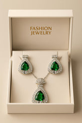 Zircon Locket Set-93 (Green)